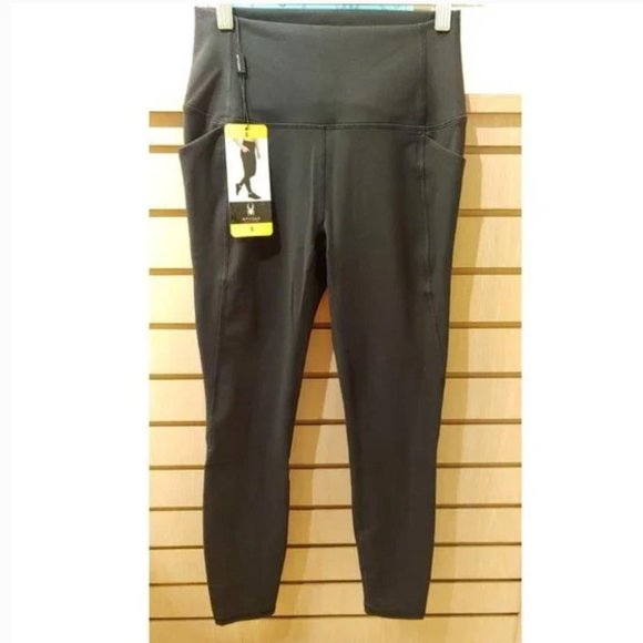 Spyder Women Performance High Rise Tight--Black - Picture 4 of 8